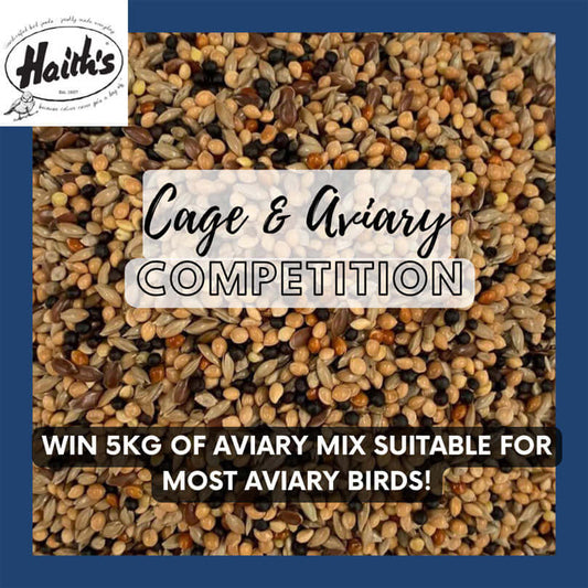 Competition Time: Win 5kg of Aviary Mix