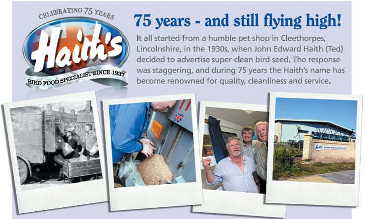 Why buy from the bird food specialist? - Haith's UK