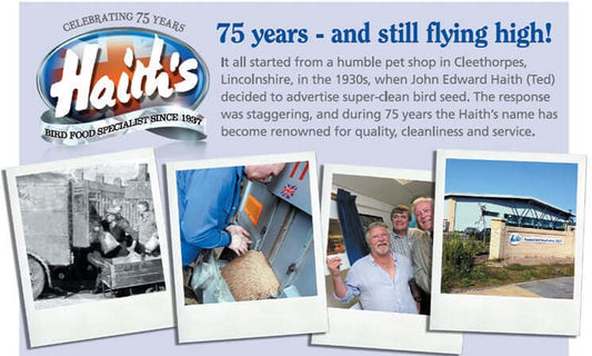 Why buy from the bird food specialist? - Haith's UK