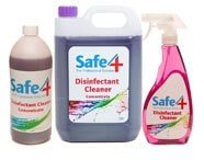 Why Choose Safe4 Disinfectant? - Haith's UK