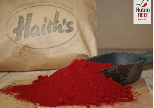 Genuine Robin Red: Available Exclusively from Haith's (and Approved Bait Firms)