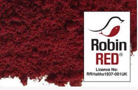 Haith's Robin Red and robin red logo