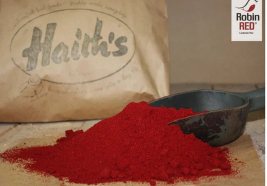 Genuine Robin Red: Available Exclusively from Haith's (and Approved Bait Firms) - Haith's