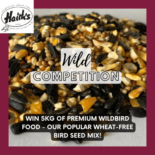 Haith’s Wild Bird Competition: Win 5kg Premium Wildbird Food – our popular wheat-free bird seed mix! - Haith's