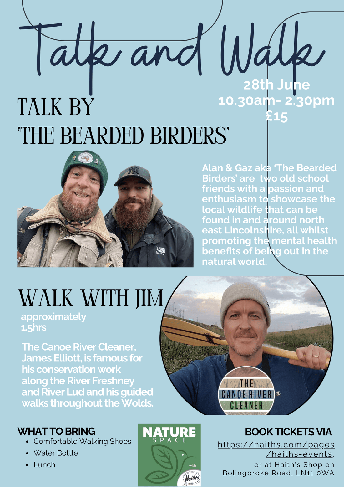 Talk and Walk Event - Haith's