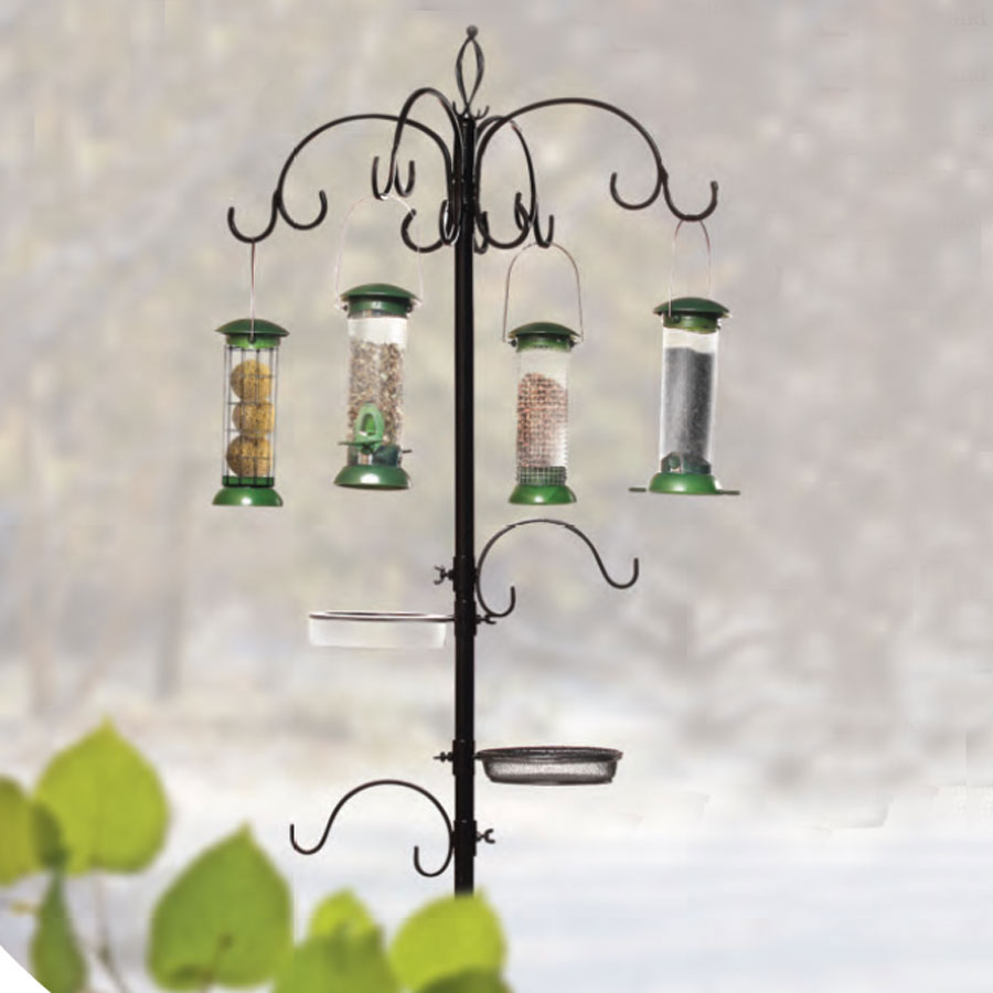 Different bird feeders suit different wild garden birds and different wild bird foods.