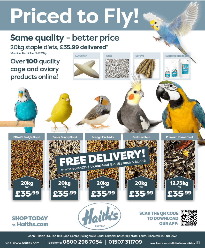 Priced to Fly! 20kg* Bird Seed Staple Diets - £35.99 with Free Delivery. - Haith's UK