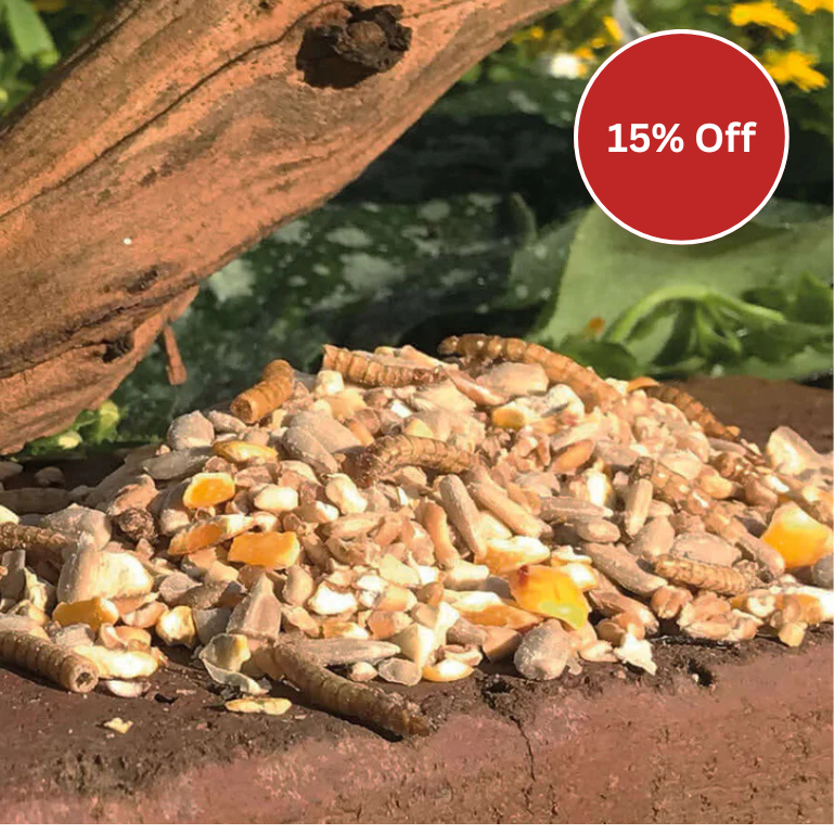 Huskfree Advance™ with Mealworms - No Mess Mix