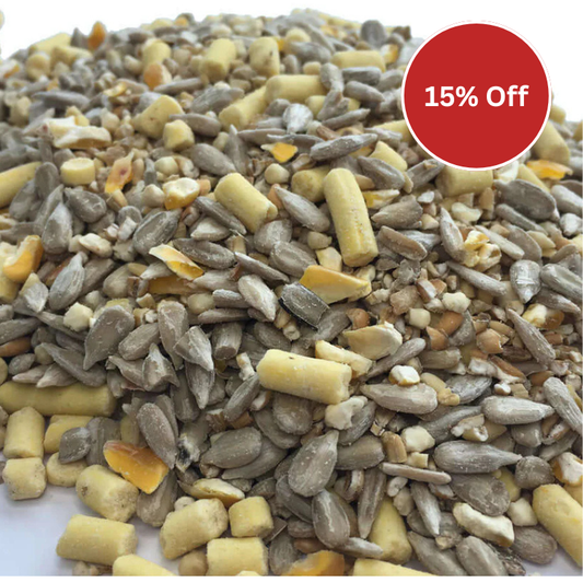 Huskfree Advance™ with Suet Pellets - No Mess Mix