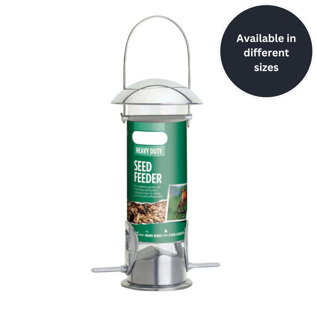 Heavy-Duty Seed Bird Feeder