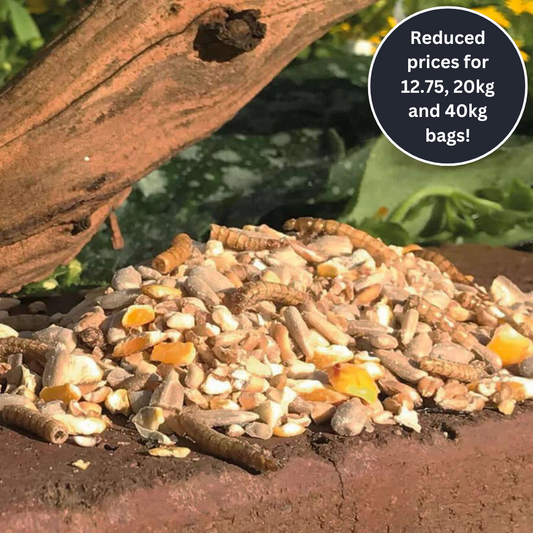 Huskfree Advance™ with Mealworms - No Mess Mix