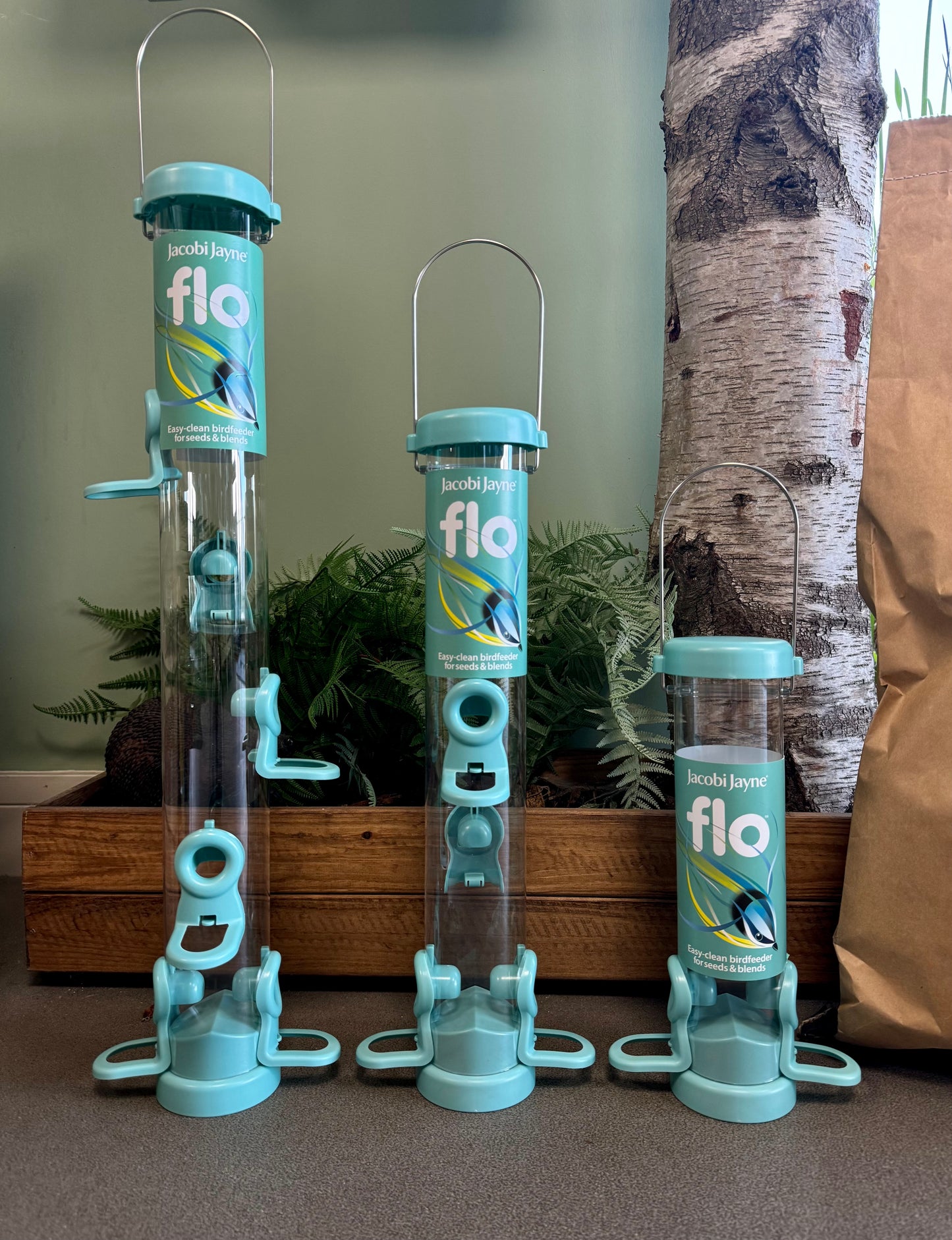 Flo Seed Feeder - Aqua