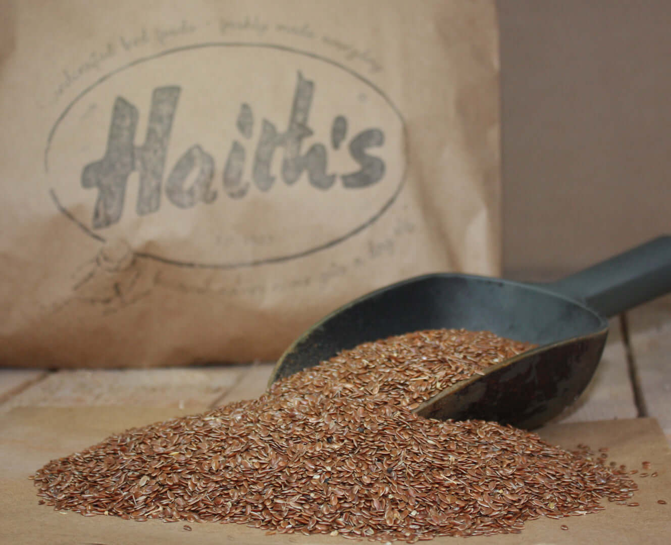 Linseed for fishing has a distinct aroma  and will automatically get the carps attention.