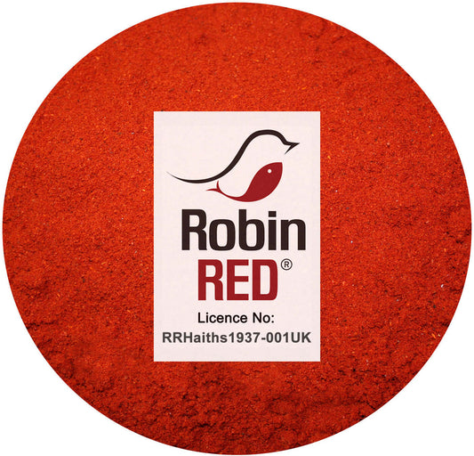 ROBIN RED® (HB) logo, available  in bulk and up to 20 kilos.