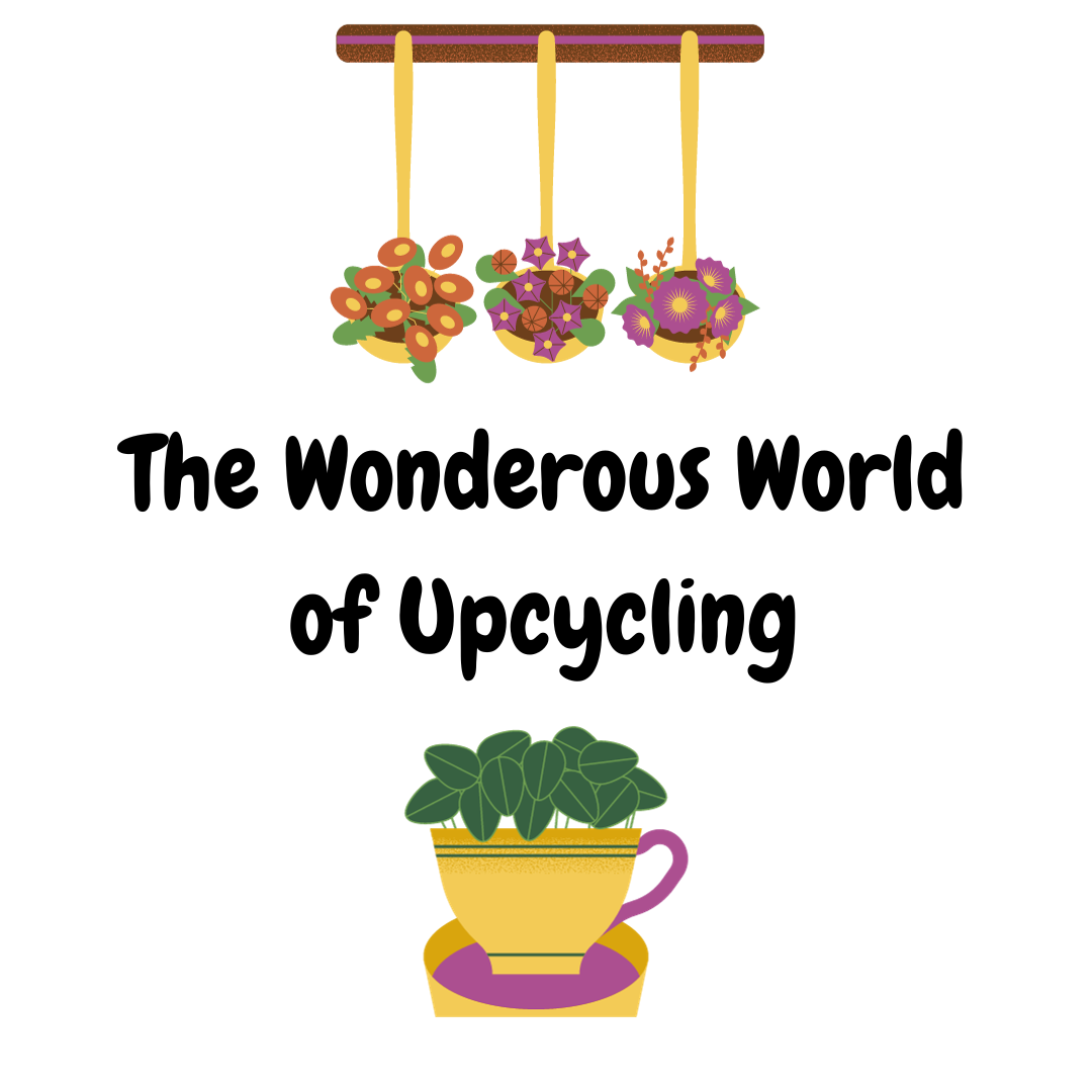 Teacup planter graphic.