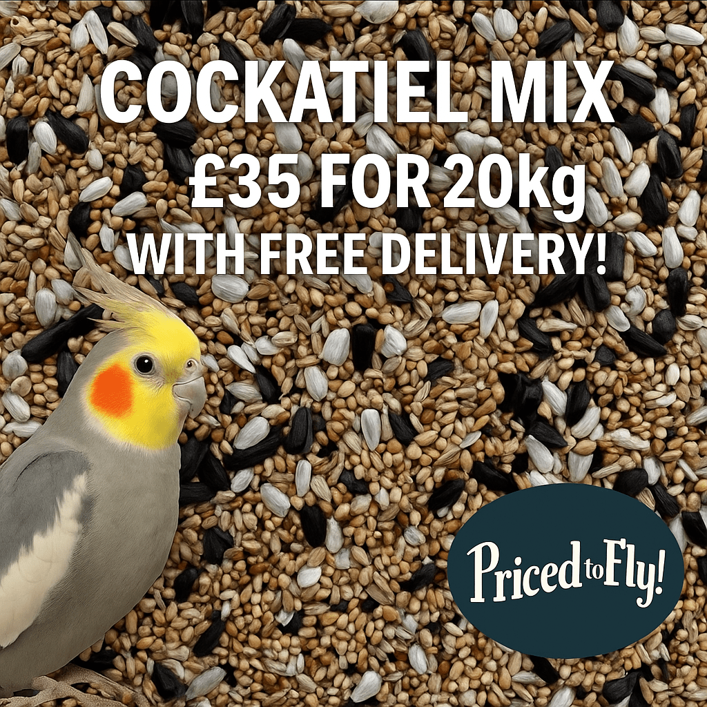 Cockatiel Mix – A Wholesome Daily Diet for Cockatiels and Parakeets - Haith's UK