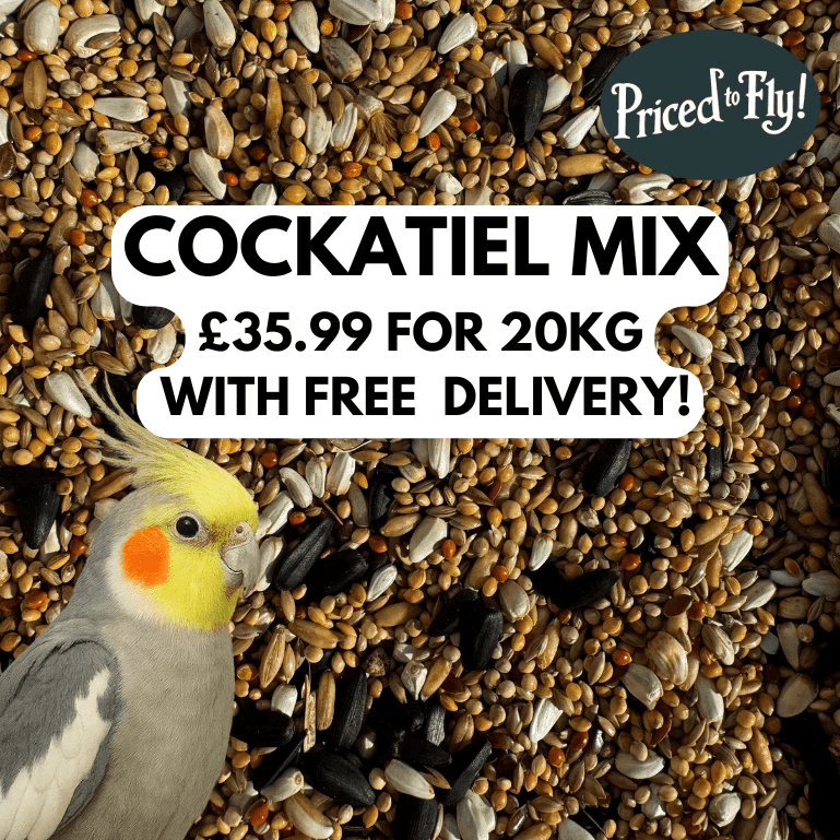 Cockatiel Mix – A Wholesome Daily Diet for Cockatiels and Parakeets - Haith's UK