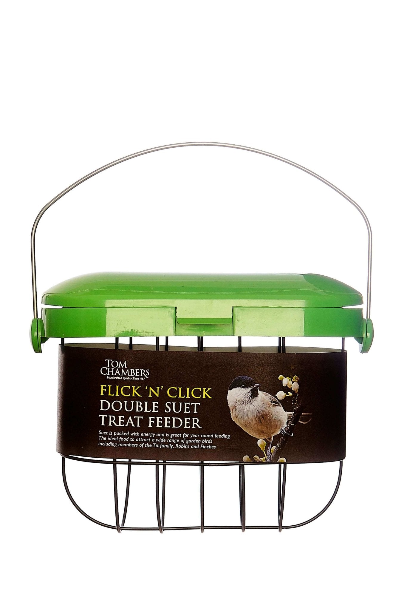 Flick 'n' Click Double Suet Treat Feeder - Haith's