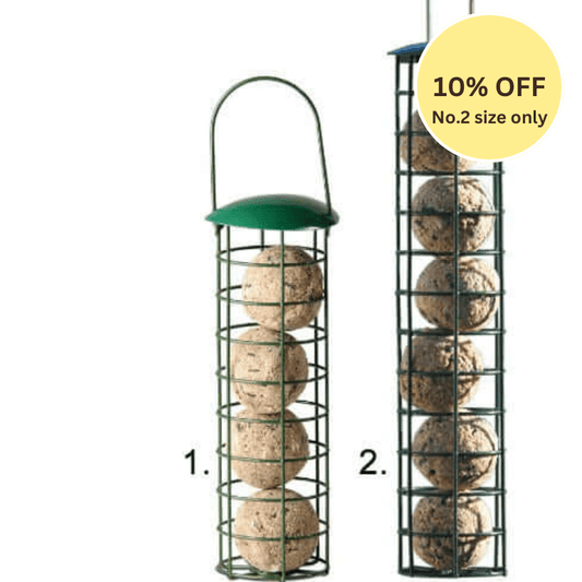 Green Wire Fat Ball Holders - Haith's UK