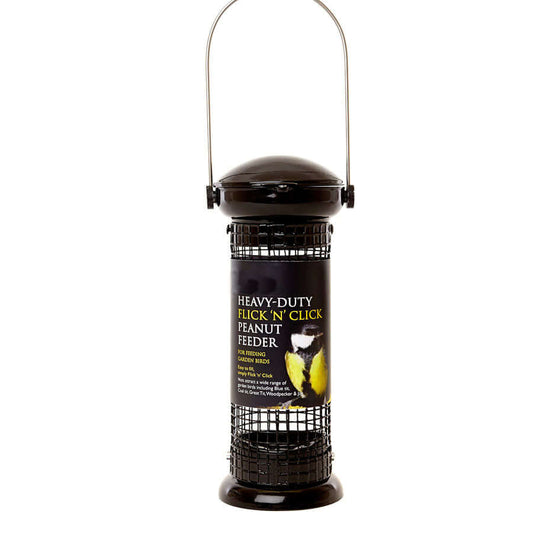 Heavy Duty Flick 'n' Click Peanut Bird Feeder - Haith's