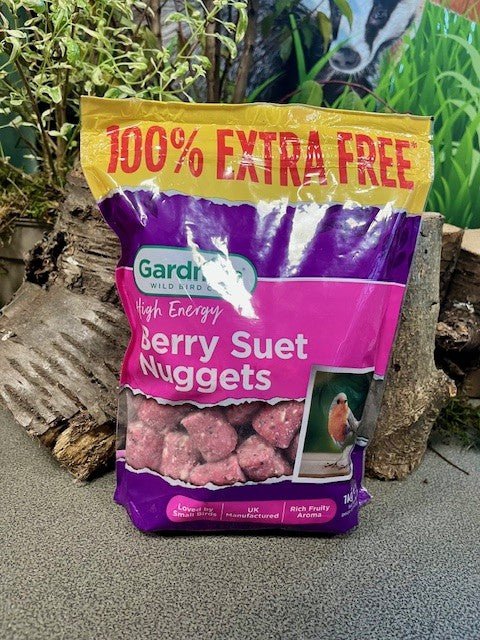 High - Energy Berry Suet Nuggets - 500g with 100% Free - Haith's UK