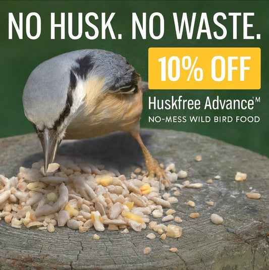 Huskfree Advance™ - No Mess Wild Bird Food - Haith's UK