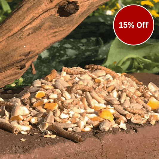 Huskfree Advance™ with Mealworms - No Mess Mix - Haith's UK