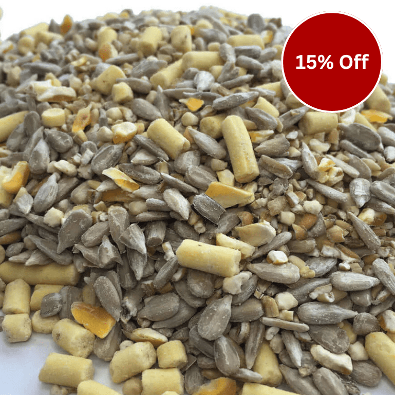 Huskfree Advance™ with Suet Pellets - No Mess Mix - Haith's UK