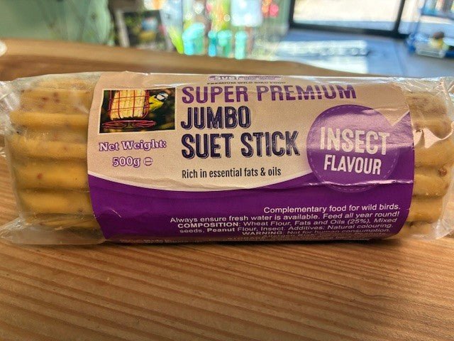 Jumbo Suet Stick with Insects - Haith's UK