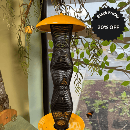 Large Metal Niger Seed Feeder - Haith's UK