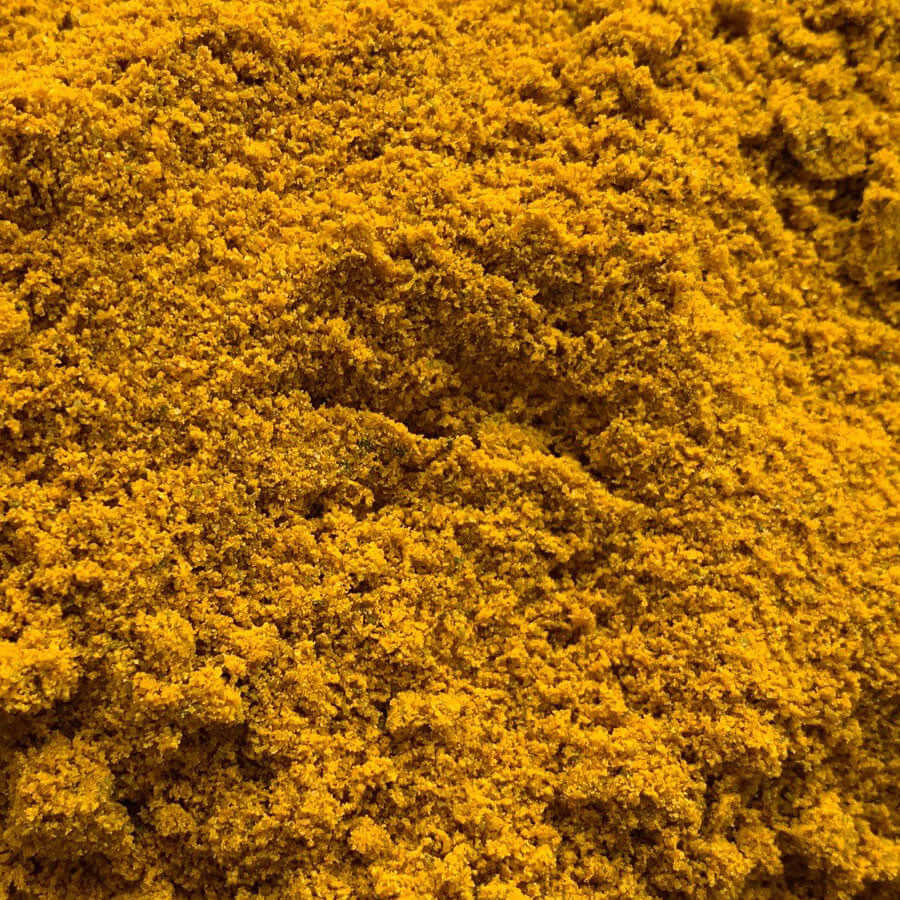 pile of gold coloured powder