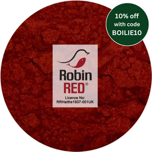 ROBIN RED® for natural colouring. - Haith's