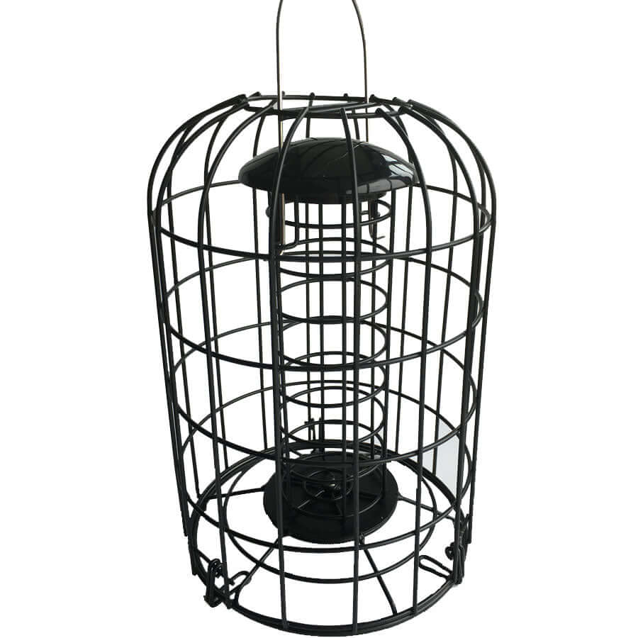 Squirrel Resistant fat ball Bird feeder with cage - Haith's