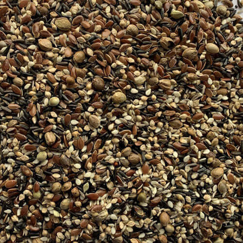 Haith's Condition Seed no rape is a selection of super-clean seeds glossed in Aniseed Oil.