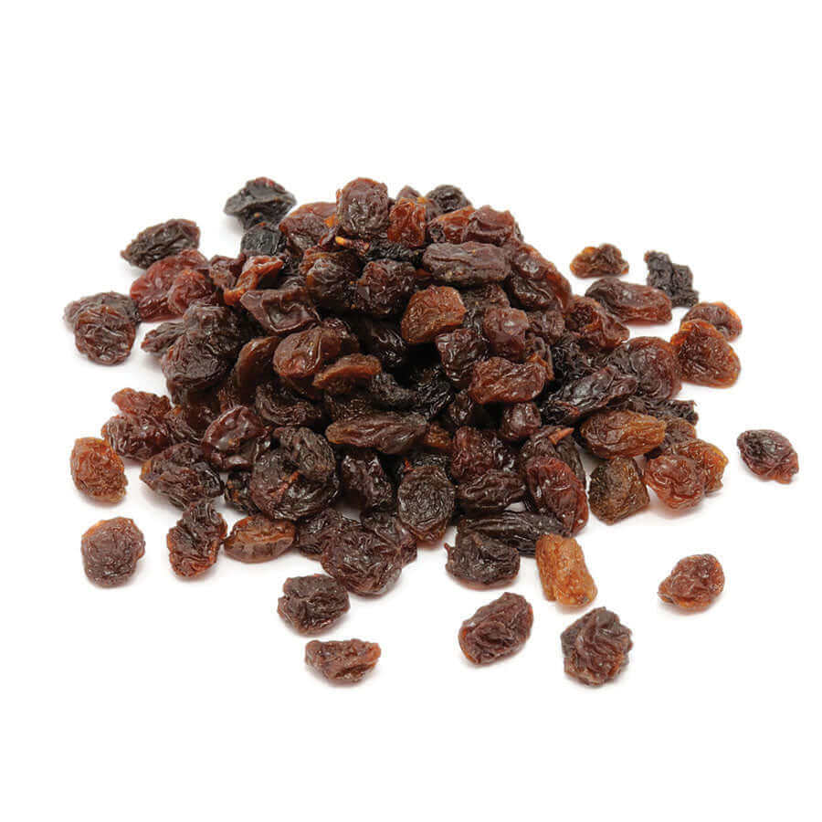 High-quality, shiny raisins for cage birds. 