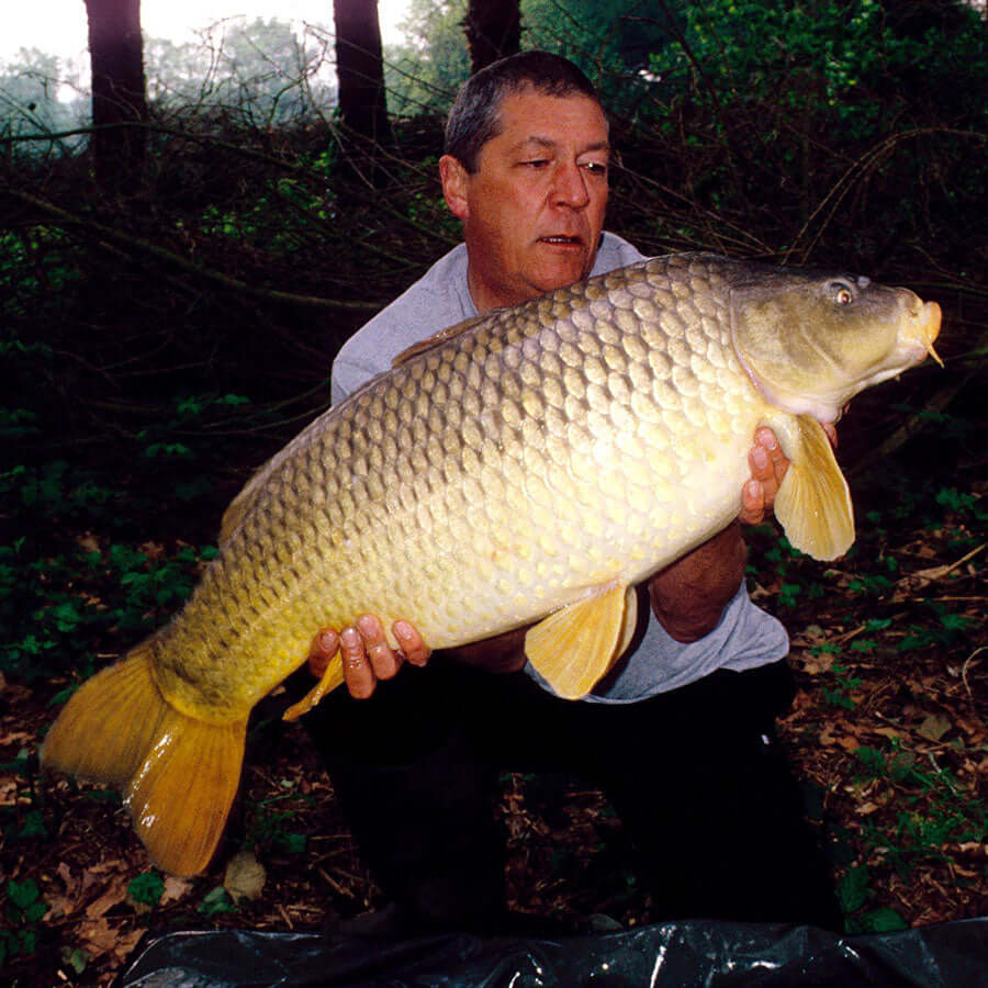 Ken Townley's catch using Tiger nuts as fishing bait.