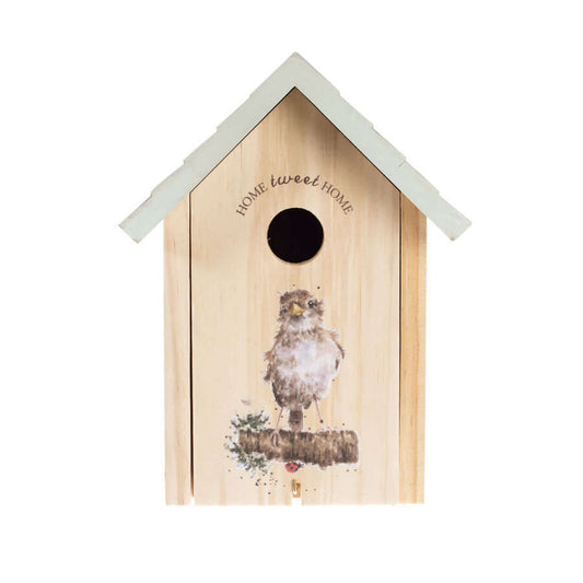 Nesting box  made from solid wood with a 32mm hole.